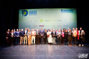La d&eacute;cima edici&oacute;n de los Premios Radio Elda Cadena SER distingue a referentes del Medio Vinalop&oacute;