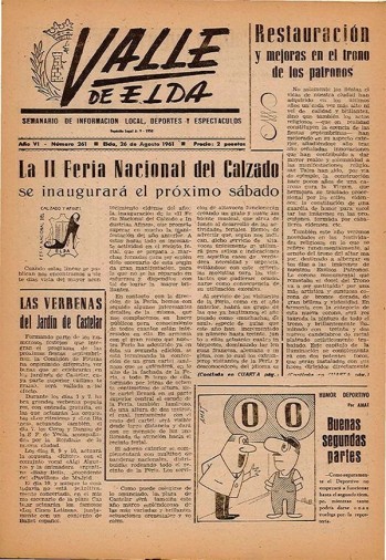 N&uacute;mero 0261 - 26 de agosto de 1961
