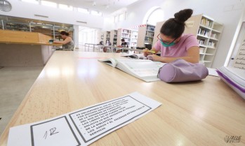 La sala de estudio de la Biblioteca Alberto Navarro reabre solo en horario de ma&ntilde;ana