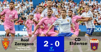 Sigue el minuto a minuto del partido entre el Real Zaragoza y el CD Eldense