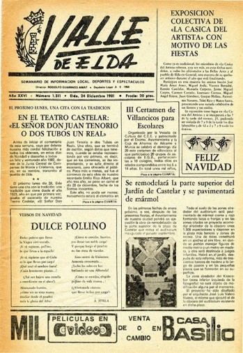 N&uacute;mero 1.311 - 24 de diciembre de 1981