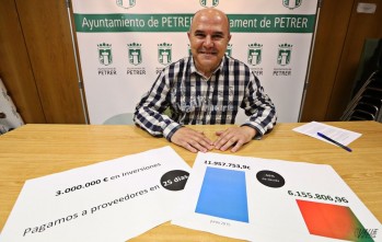 Petrer reduce en seis millones la deuda municipal y destina m&aacute;s de tres a inversiones