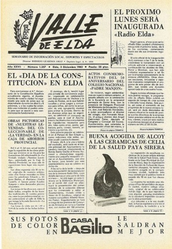 N&uacute;mero 1.357 - 3 de diciembre de 1982