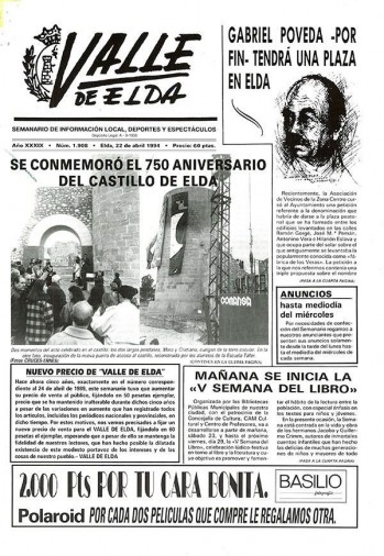 N&uacute;mero 1.908 - 22 de abril de 1994