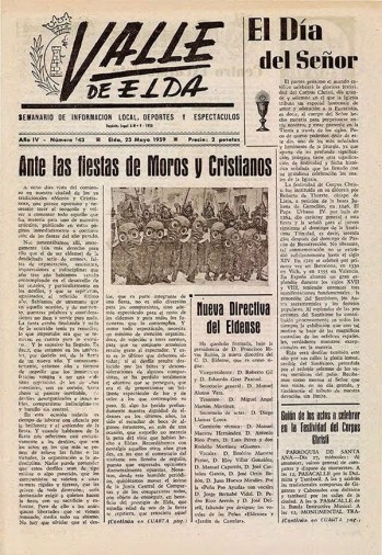 N&uacute;mero 0143 - 23 de mayo de 1959