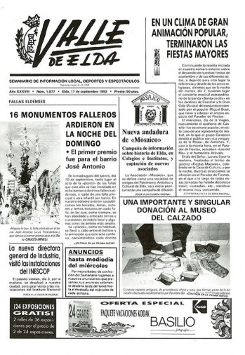 N&uacute;mero 1.877 - 17 de septiembre de 1993