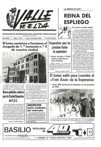 N&uacute;mero 1.727 - 13 de julio de 1990