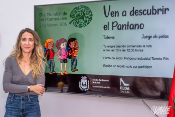 Elda celebra el D&iacute;a Mundial de los Humedales en el pantano