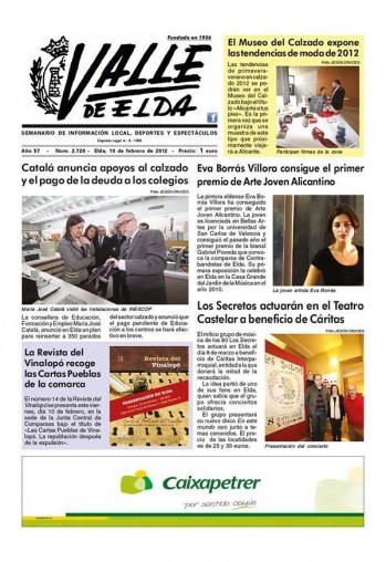 N&uacute;mero 2.720 - 10 de febrero de 2012