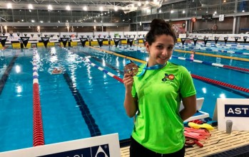 La eldense Alba Herrero gana tres bronces en el Campeonato de Espa&ntilde;a absoluto de invierno 