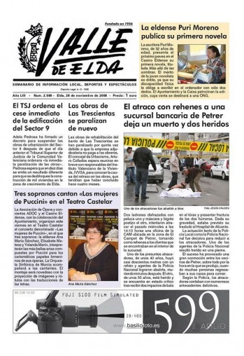 N&uacute;mero 2.580 - 28 de noviembre de 2008