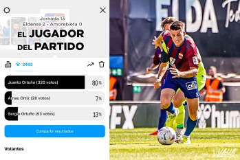 Juanto Ortu&ntilde;o es elegido de nuevo como el mejor jugador del partido