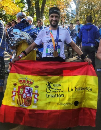Un eldense en la Maratón de Nueva York