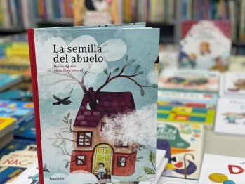 "La semilla del abuelo" de Marina Aguirre con ilustraciones de Mar&iacute;a Elina M&eacute;ndez