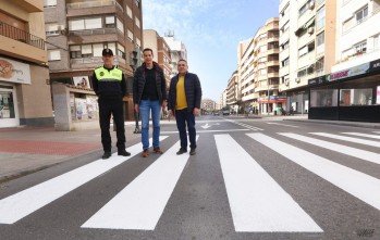 Renuevan la se&ntilde;alizaci&oacute;n de tr&aacute;fico en Elda