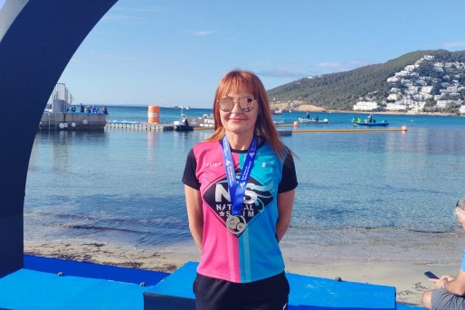 Marina Navarro se proclama subcampeona de Espa&ntilde;a de Aguas Abiertas