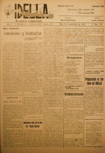 Idella n&ordm; 039 - A&ntilde;o 1926