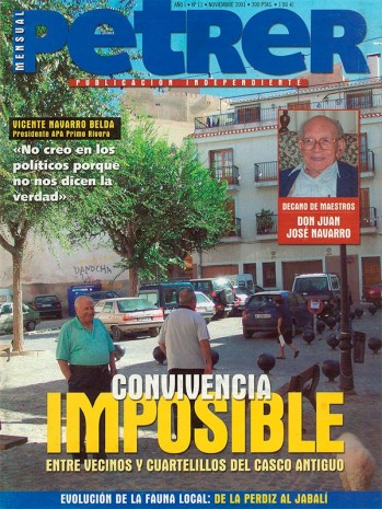 Petrer Mensual N&ordm; 11 - Noviembre de 2001