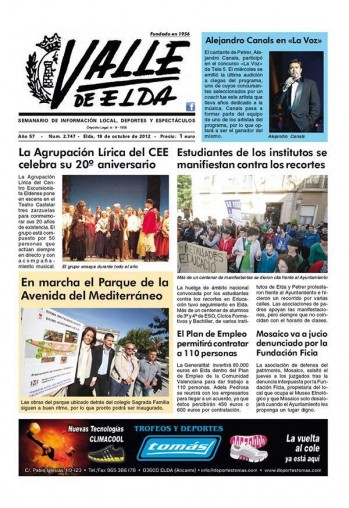 N&uacute;mero 2.747 - 19 de octubre de 2012