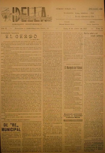 Idella n&ordm; 078 - A&ntilde;o 1927