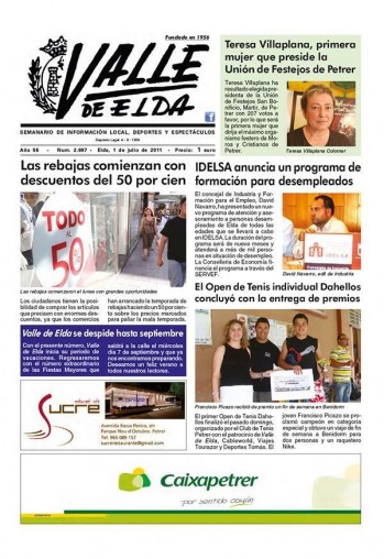 N&uacute;mero 2.697 - 1 de julio de 2011