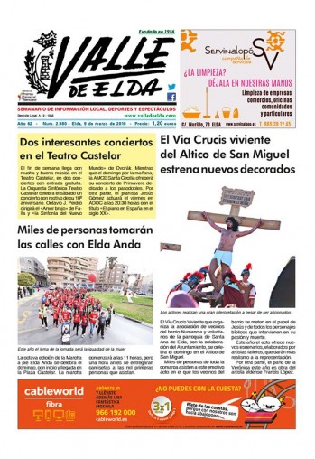 N&uacute;mero 2.980 - 9 de marzo de 2018