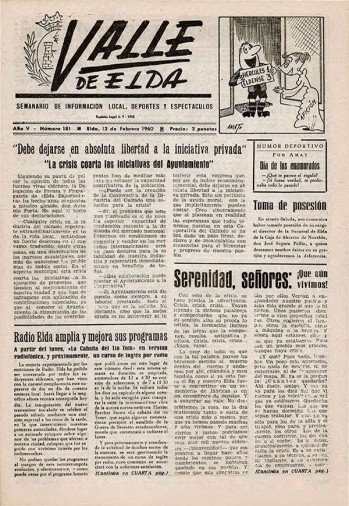 N&uacute;mero 0181 - 13 de febrero de 1960