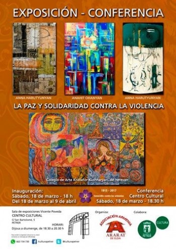 Petrer acoge una exposici&oacute;n de pinturas de ni&ntilde;os sobre el genocidio armenio