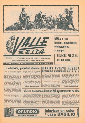 N&uacute;mero 1.111 - 24 de diciembre de 1977