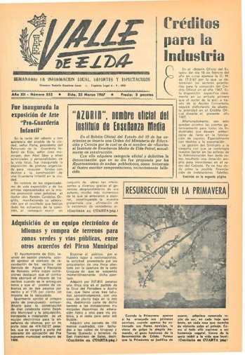 N&uacute;mero 0552 - 25 marzo de 1967