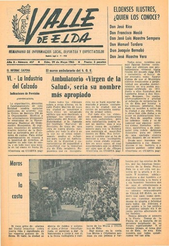 N&uacute;mero 0457 - 29 de mayo de 1965