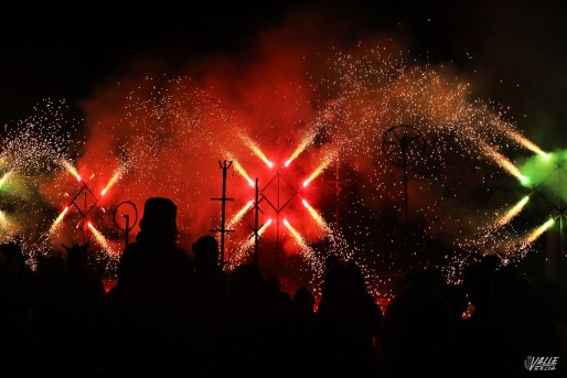 Cierre apote&oacute;sico de las Fiestas Patronales de Petrer con el Correfoc