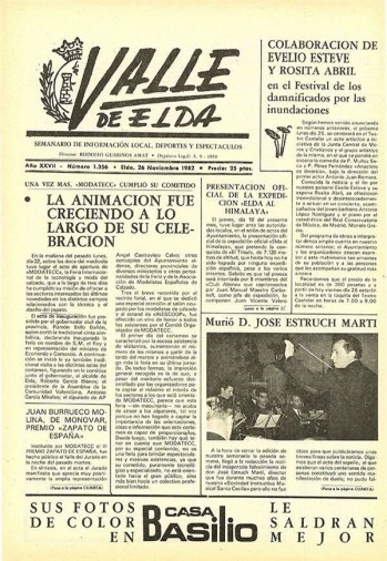 N&uacute;mero 1.356 - 26 de noviembre de 1982