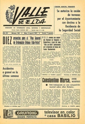 N&uacute;mero 0989 - 9 de agosto de 1975