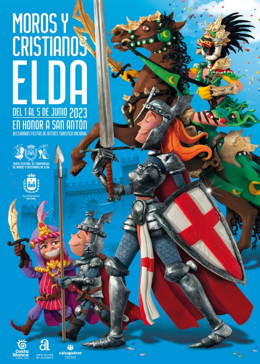 Los Moros y Cristianos ya tienen cartel anunciador