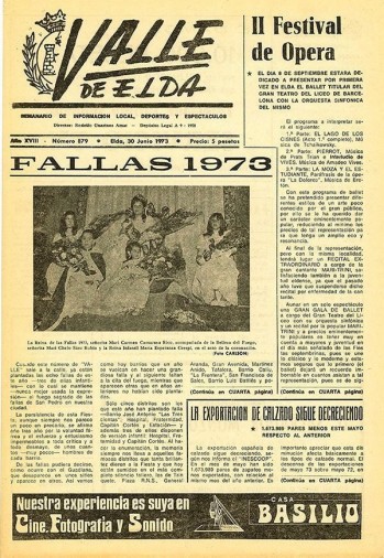 N&uacute;mero 0879 - 30 de junio de 1973