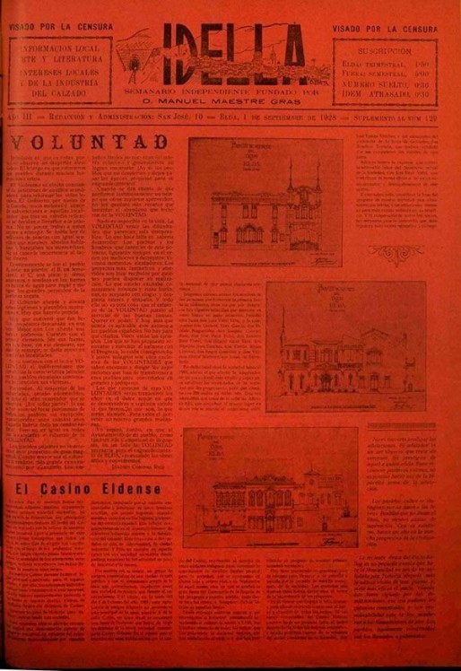 Idella nº 129 suplemento<span>Año 1928</span>