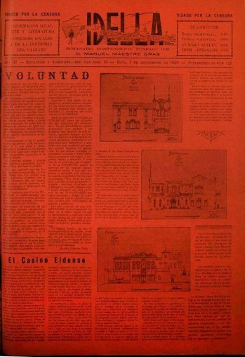 Idella n&ordm; 129 suplemento - A&ntilde;o 1928