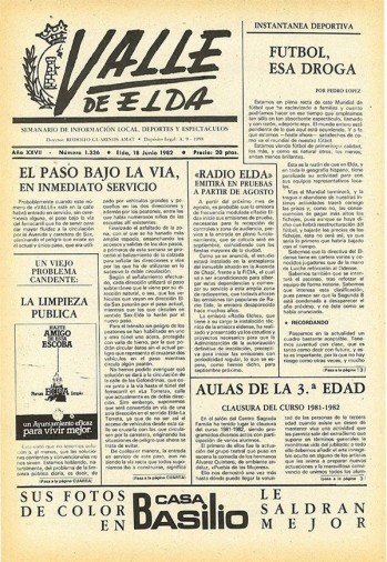 N&uacute;mero 1.336 - 18 de junio de 1982
