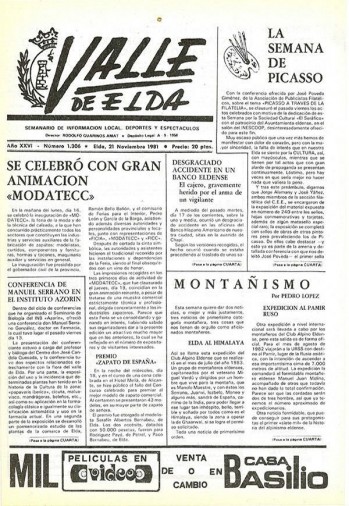 N&uacute;mero 1.306 - 21 de noviembre de 1981