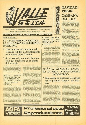 N&uacute;mero 1.408 - 16 de diciembre de 1983