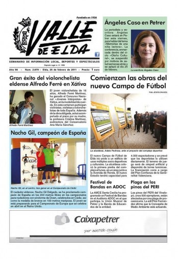 N&uacute;mero 2.679 - 25 de febrero de 2011