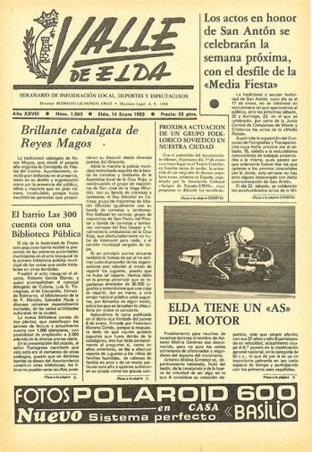 N&uacute;mero 1.363 - 14 de enero de 1983