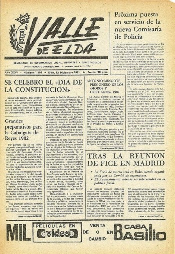 N&uacute;mero 1.309 - 12 de diciembre de 1981