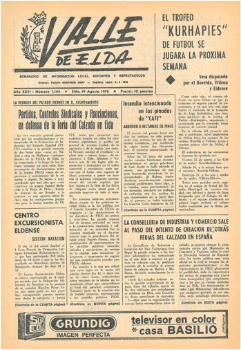 N&uacute;mero 1.144 - 19 de agosto de 1978