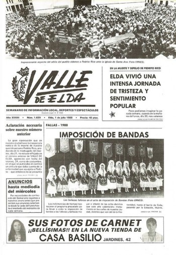 N&uacute;mero 1.629 - 1 de julio de 1988