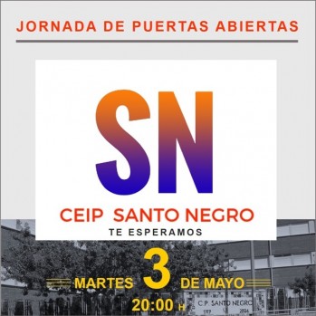 El colegio Santo Negro realizar&aacute; una jornada de puertas abiertas para presentar su proyecto educativo