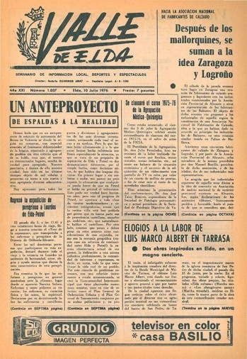 N&uacute;mero 1.037 - 10 de julio de 1976