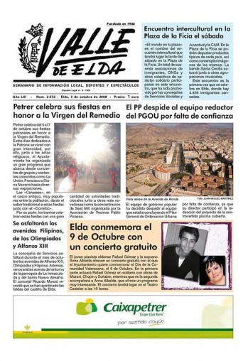 N&uacute;mero 2.572 - 3 de octubre de 2008