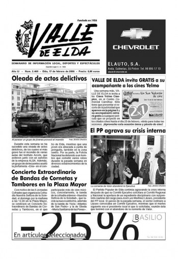 N&uacute;mero 2.460 - 17 de febrero de 2006